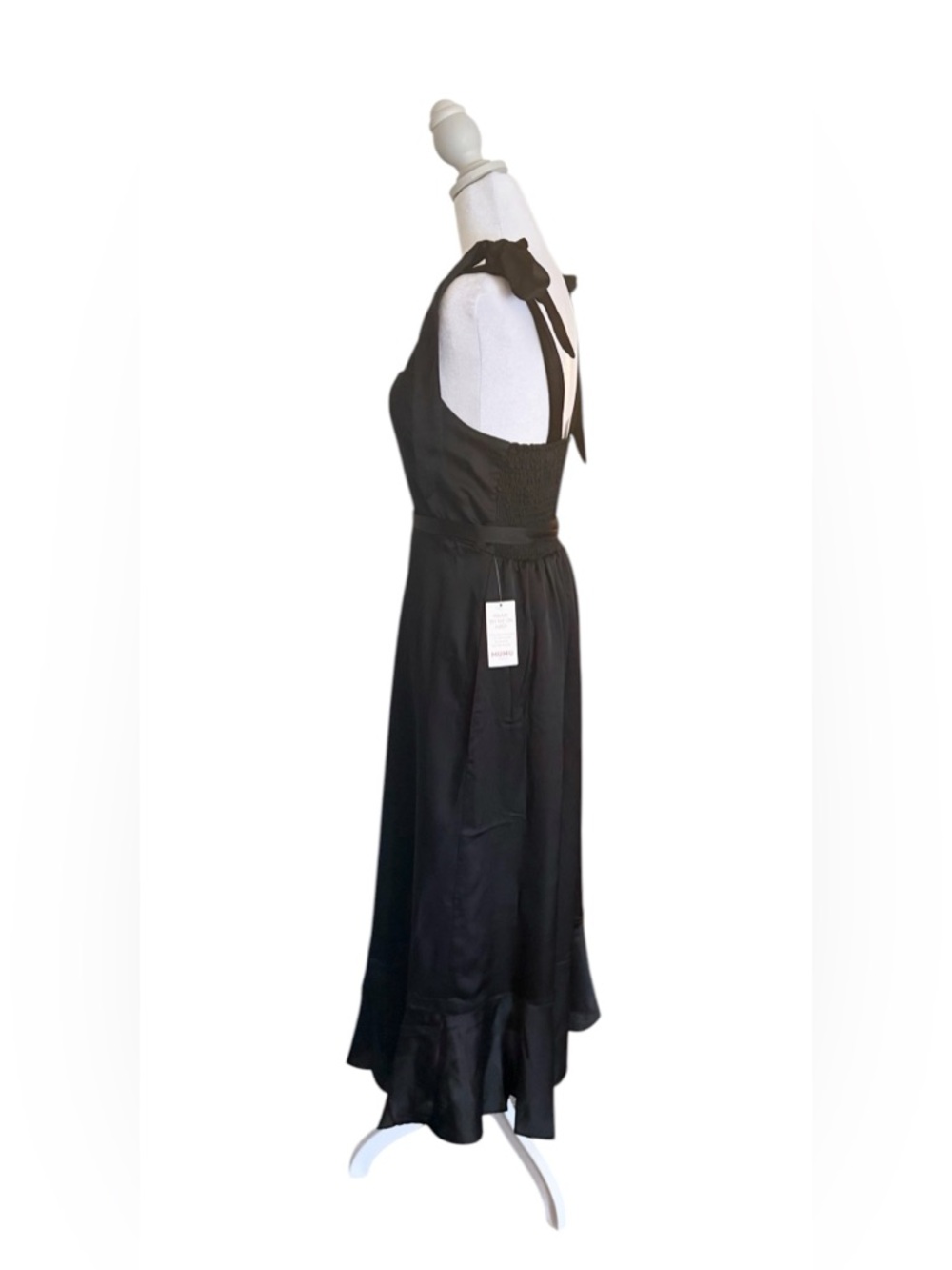 Show Me Your MuMu Claire Midi Dress in Black - Picture 8 of 13